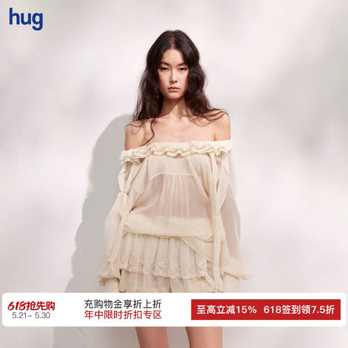 BINGXIOUGN七分袖衬衣