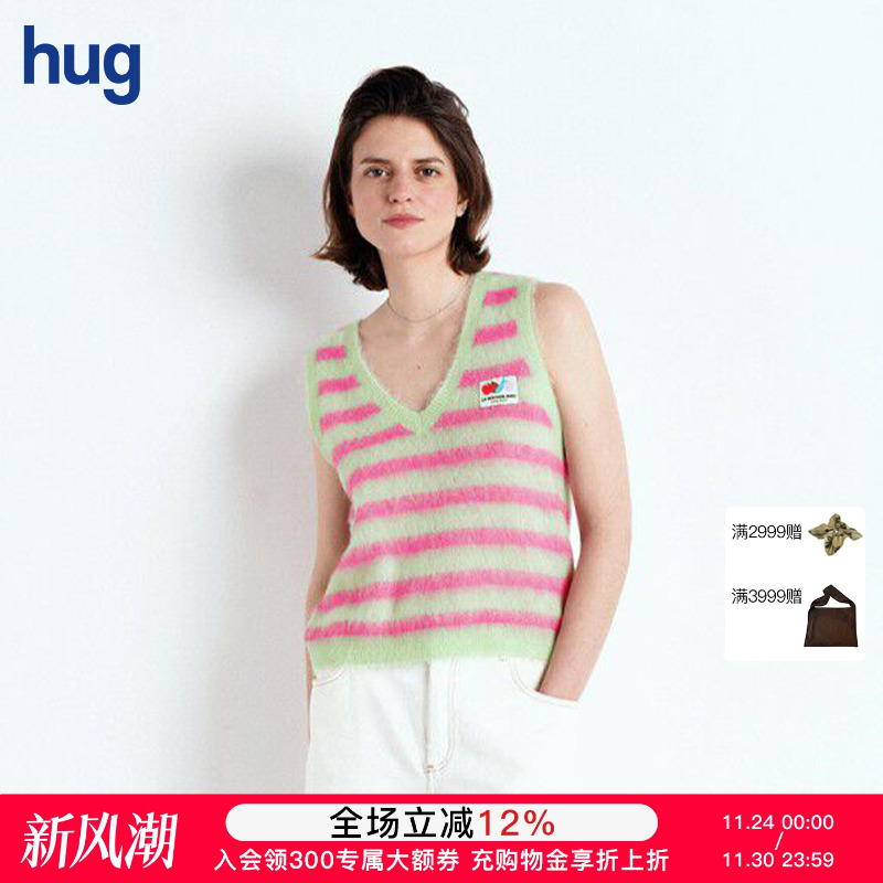 AMERICANVINTAGE羊驼毛柔软马甲