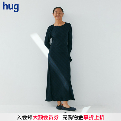 COMMXNCOMMXN格蕾丝真丝连衣裙