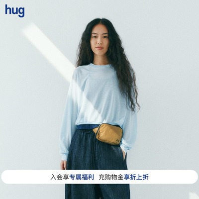 COMMXNCOMMXN轻透蝙蝠袖T恤罩衫