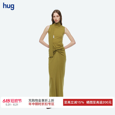 AETNAPROJECT飘带领针织背心