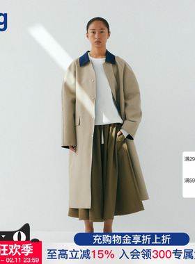 【COMMXN COMMXN】hug 2026早春新款布鲁克林长风衣