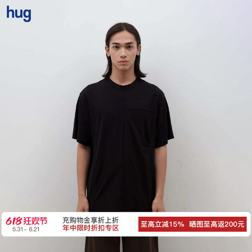 NULLUS26早春新款拼布短袖T恤