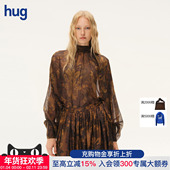 INTO THE EAST hug 2026新茛苕油彩桑蚕丝飘带上衣intotheeast