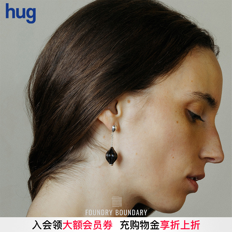 FOUNDRYBOUNDARY石榴珠耳坠