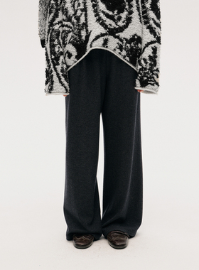 【ICEDUST】hug 2025秋冬新款羊毛无缝直筒裤icedust