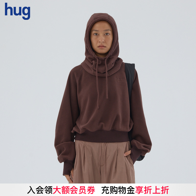 秋冬新款度假系列云感抓绒套头衫