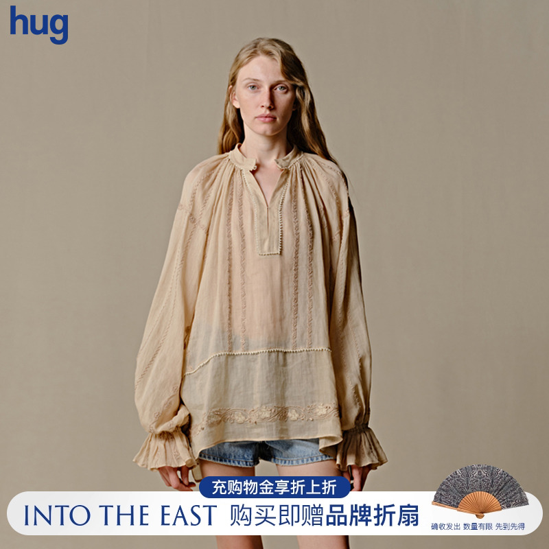 古力娜扎同款INTOTHEEAST衬衫