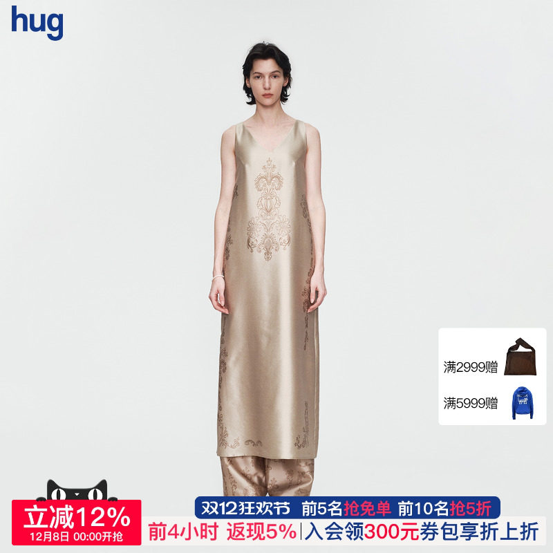 AETNAPROJECT桑蚕丝无袖连身裙