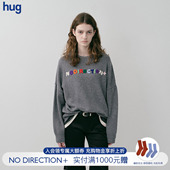 2026早春宽松落肩圆领毛衣nodirection hug DIRECTION