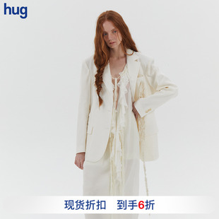 亚麻西装 2025春夏新款 ASSIGNMENTS 外套 hug