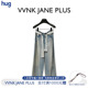 2026早春新款 蕾丝腰带直筒系带牛仔长裤 PLUS hug VVNK JANE