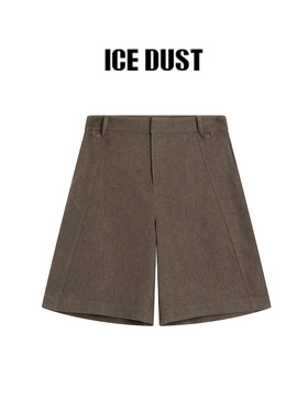 【ICEDUST】hug 2025秋冬新款撞色走线五分裤icedust