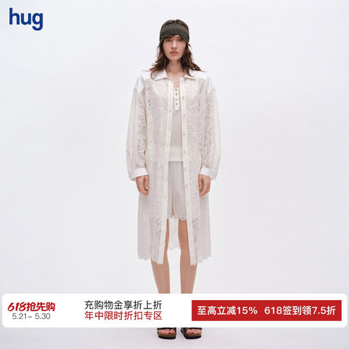 ICEDUST	蕾丝拼接长衬衫