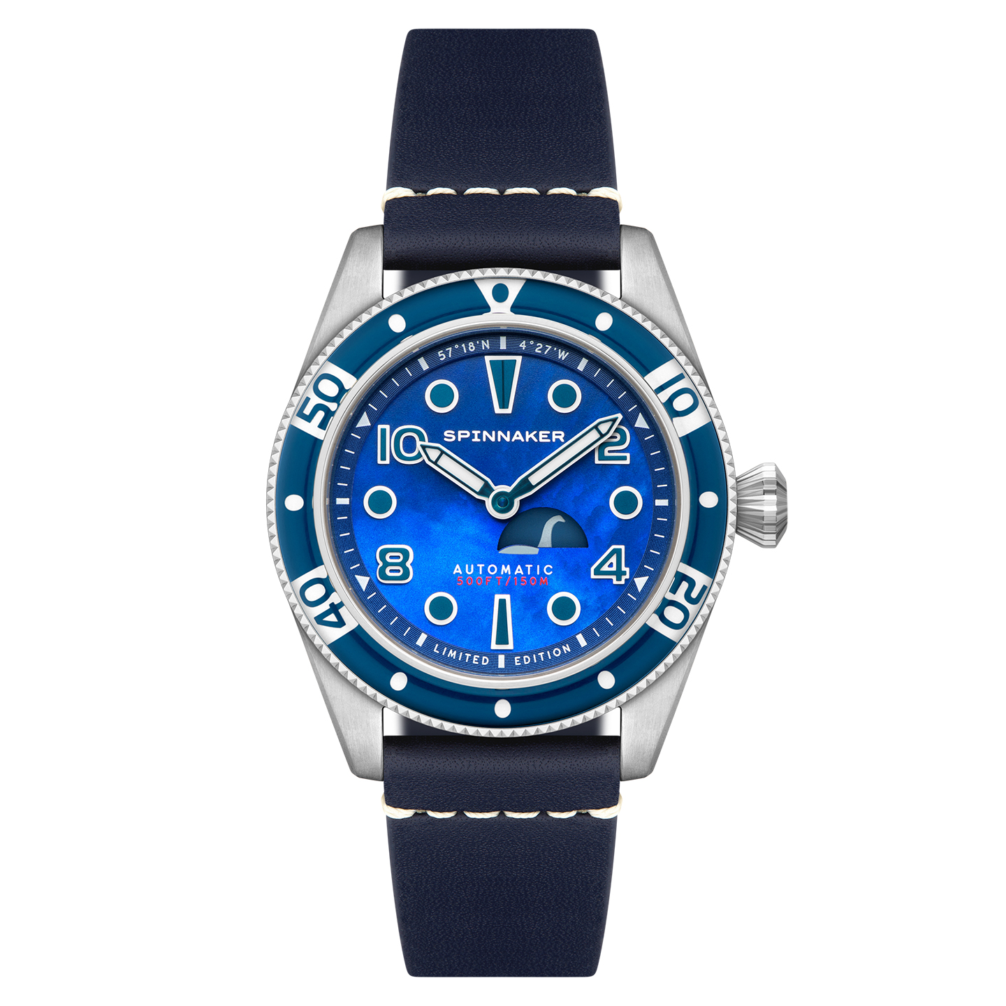 三角帆尼斯湖水怪联名机械表