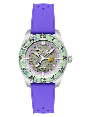 躲猫猫|SPINNAKER三角帆海绵宝宝第5代自动机械表限量版夜光5152