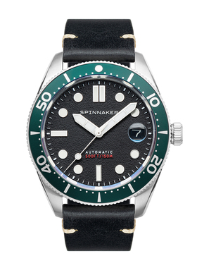 英国SPINNAKER三角帆自动机械手表CROFT40毫米男士夜光防水SP5100