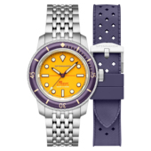 新配色 SPINNAKER三角帆40毫米复古潜水自动机械表5133限量夜光