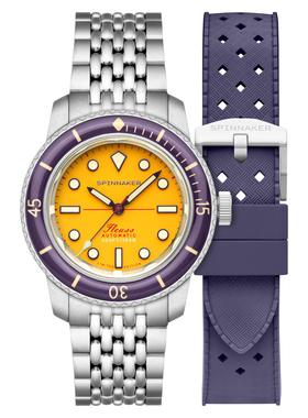 新配色|SPINNAKER三角帆40毫米复古潜水自动机械表5133限量夜光
