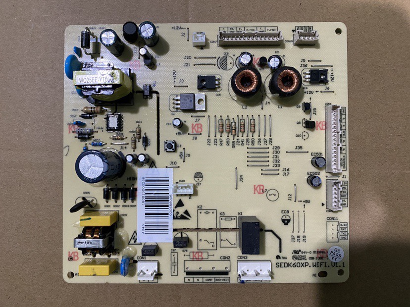 美的冰箱主板BCD-518WDYC变频