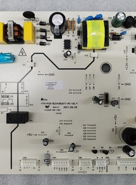 美的冰箱主板电脑板BCD-435WKPZM(E)电源板 17-08306-00A控制板