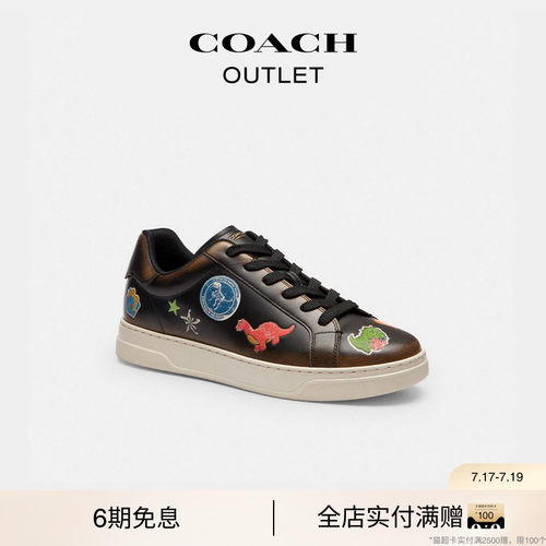 【新品】COACH/蔻驰奥莱男士REXY 10TH BIRTHDAY HIGH LINE运动鞋