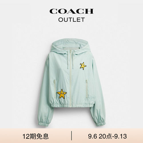 COACH/蔻驰奥莱女士COACH | BRAIN DEAD短款户外夹克