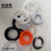 硅胶下水器密封圈 下水道密封密闭防水垫硅胶橡胶pvc垫片皮垫