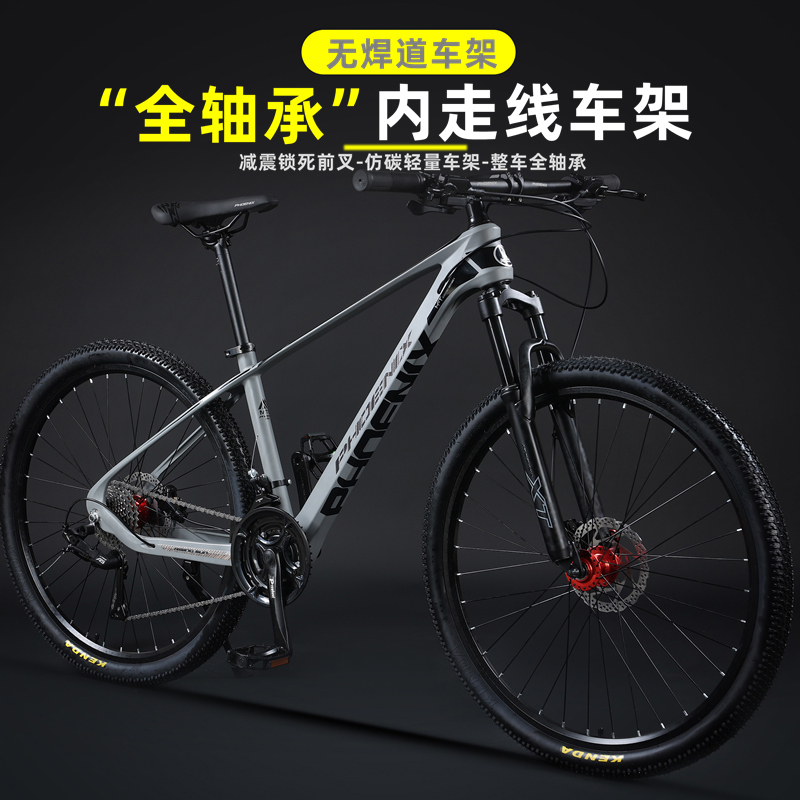 凤凰镁合金油碟男女式山地车