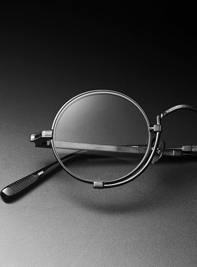 Matsuda松田10103H日本手造文艺复古圆框近视眼镜架正品授权