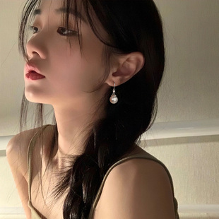 耳钉高级感气质耳饰 爆款 ACC珍珠耳环999纯银小众轻奢女款 2025新款