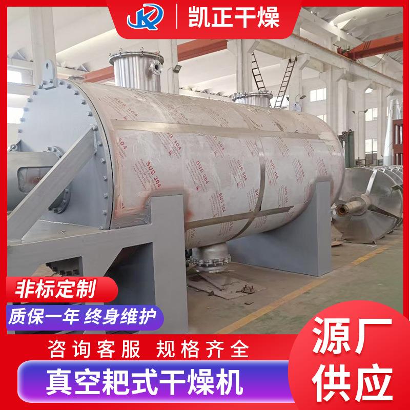 巴豆酸真空耙式干燥机磷酸铁锂耙式干燥机釉料浆糊膏状物料干燥机