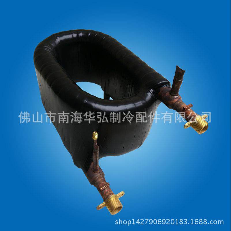 大5P套管式换热器 热泵配件 空气能热交换器 空调冷凝器 蒸发器,机械设备,节能设备,淘宝优惠券,粉丝福利购,淘宝优惠卷