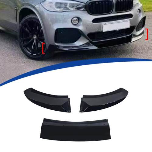 适用于2014-2019款F15宝马X5MP款加装前唇前铲3段式