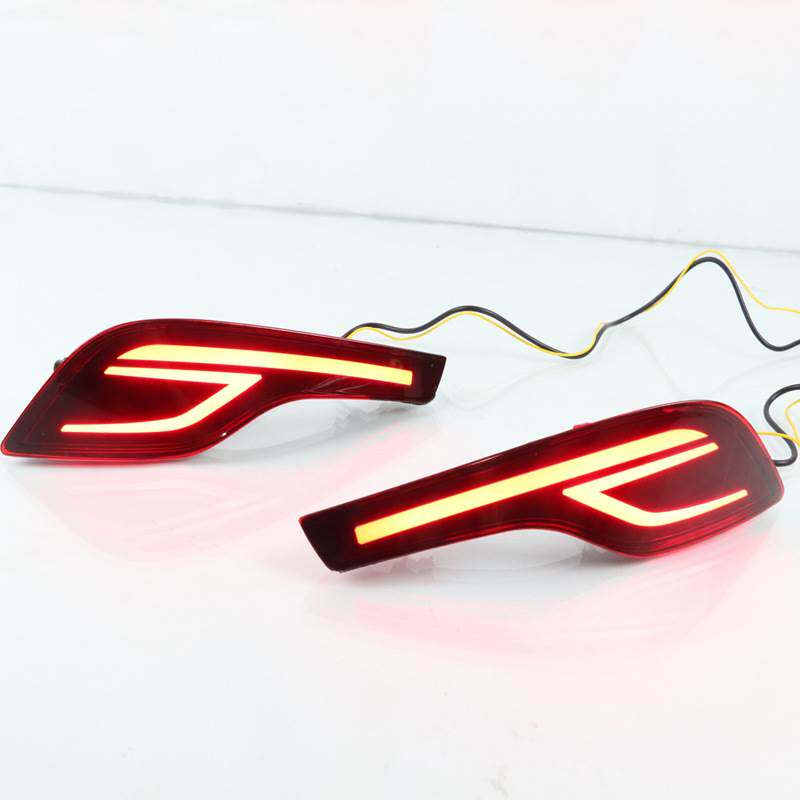 适用于本田CRV后杠灯17-18年款 CRV刹车灯 新五代CRV尾灯 后雾灯