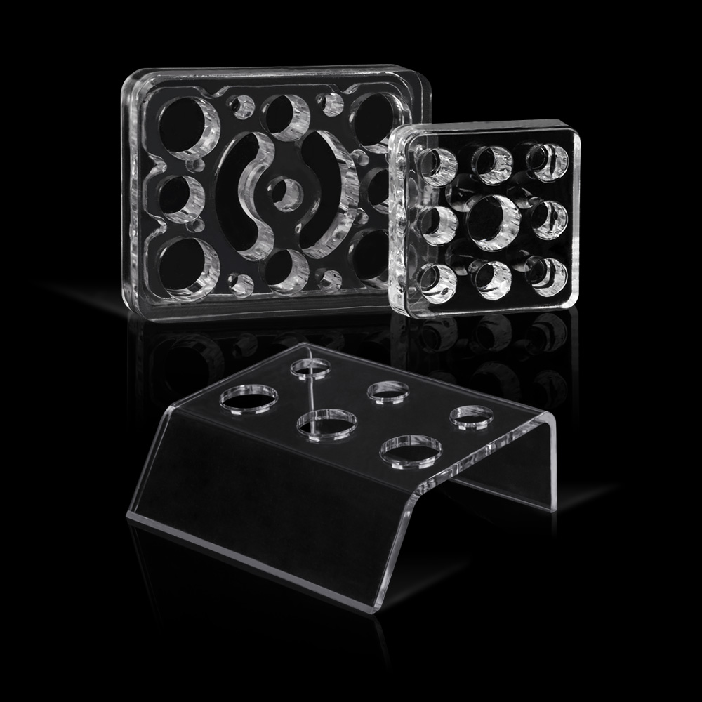 纹绣纹眉色料架 纹身水晶纹绣色料架机器架色料杯架子机器笔架