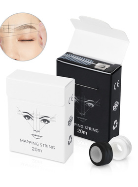 Mapping string 20米黑色眉毛定位线  白墨定位映射线盒 纹绣线尺