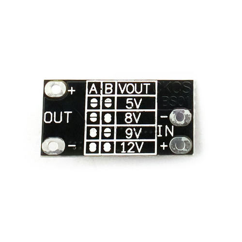 迷你DC-DC升压模块 3.7V转12V支持5V/8V/9V/12V输出 升压锂电池