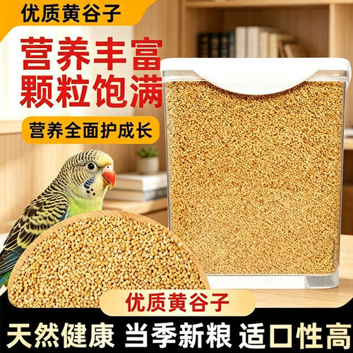 鹦鹉鸟粮黄谷子鹦鹉专用粮食