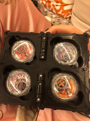 罗布奥特战士变身器罗布水晶火烈极限水晶盒子收纳盒收藏盘玩具