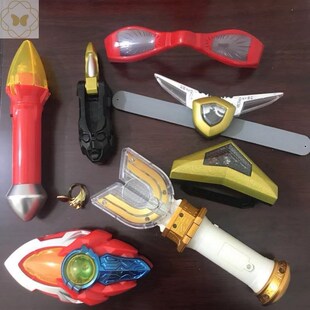 1高斯变身器勇气之棒神光棒篮宝锥梦比优斯气息雷欧戒指玩