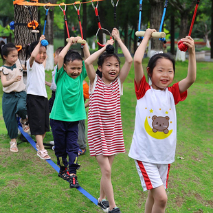 秋千绳儿童感统体能训练幼儿园户外体育器械悬挂攀爬活动男孩玩具