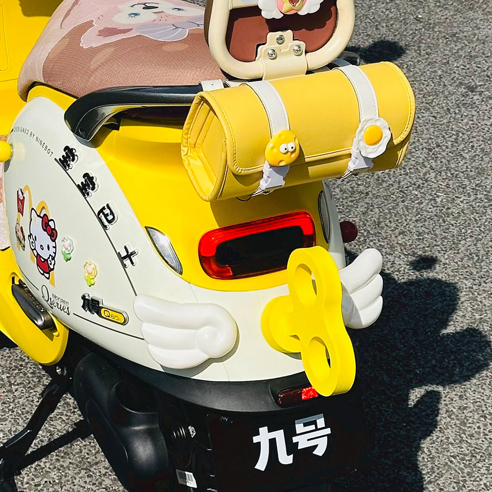 九号电动车装饰配件可爱翅