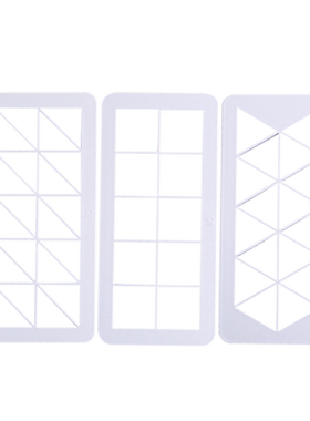 几何图形切压模具翻糖蛋糕装饰