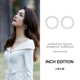 INCH 天真有邪镶钻环圈耳钉耳饰女木兰 22新款 EDITION 明星同款