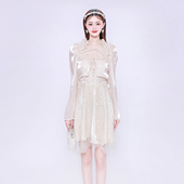 光系带荷叶边防晒开衫 连衣裙 Lazar 春夏新款 清货折L Susan