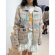 HOME GARCON SWEET HOME印花刺绣饰碎花毛衣开衫 新品