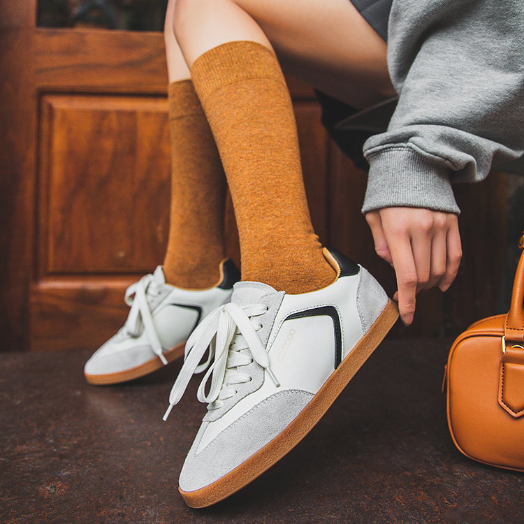 SHOESZOOO 2024夏季新款阿甘鞋运动跑步休闲厚底板鞋女木兰合集