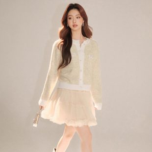 清货折 亮片针织开衫 OLIVIA 25AW新款 芭蕾蓬蓬纱裙 DUO