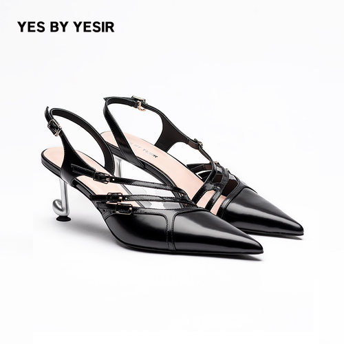 【折】倪虹洁同款 YES BY YESIR叶谦新款时装凉鞋音符鞋